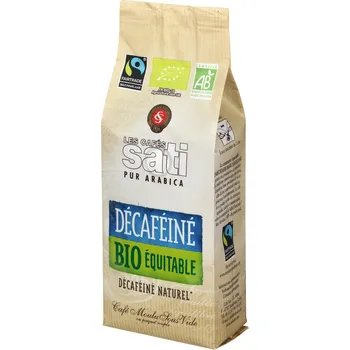 Káva Café Sati Decaffeinated Bio Fairtrade mletá, 250g