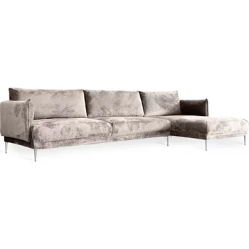 Sedací souprava Pravá rohová pohovka Fenix (verze 292) - Quarto tender way 04, černá matná 292x87 cm