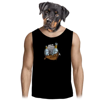 Pánské tílko Bastard Na suchu pánské tílko Black