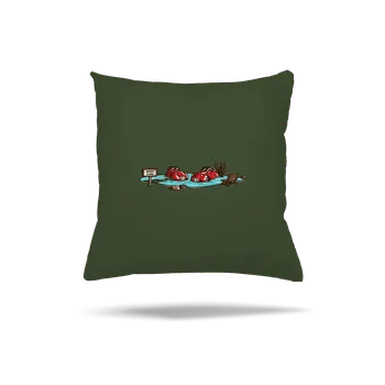 Polštář Bastard Kachny polštář Olive Green