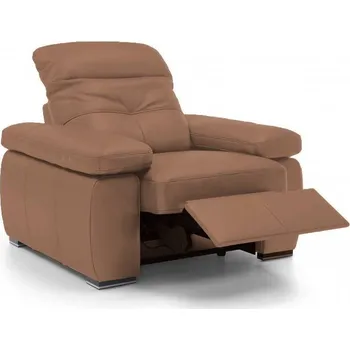 Křeslo Křeslo relax manuální RF man Legend - Bydgoskie Meble i 174 cognac, Wenge 105x89 cm