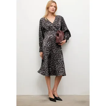 Dámské šaty Šaty Answear.LAB PK9002 šedá 90X, vel. M