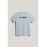 TRIČKO GANT GRAPHIC SS T-SHIRT LIGHT GREY MELANGE
