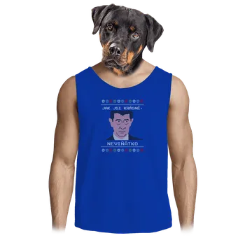 Pánské tílko Bastard Neviňátko pánské tílko Royal Blue