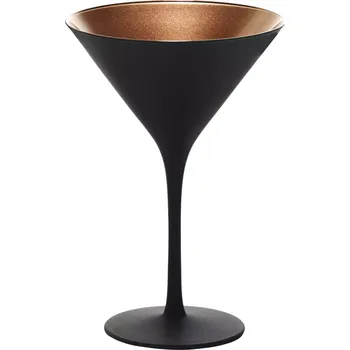 Sklenice Koktejlová sklenice Stölzle Elements 240 ml, černá/bronzová