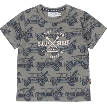 DIRKJE Tričko kr. rukáv zelená kluk vel.80