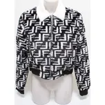 Dámská bunda Fendi černá bílá velikost S