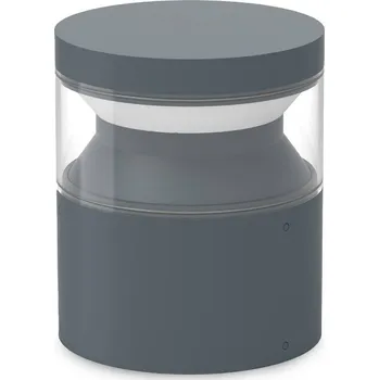 Lampička Ideallux Ideal Lux LED podlahová lampa Boeing, antracitová, výška 15 cm 1 x 14 W LED - Doprava zdarma