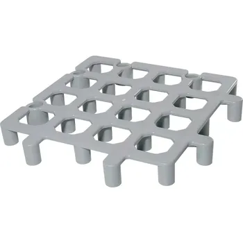 Plastová podlahová paleta Contacto 30x30 cm, šedá
