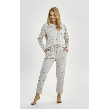 Dámské pyžamo Taro Adele 3430 pyžamo kr/r S-2XL Z25/26 dámské mélange XL