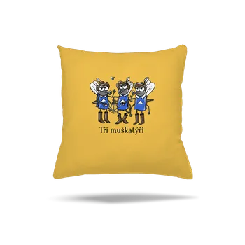 Polštář Bastard Tři muškatýři polštář Yellow Gold