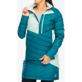 Dámská péřová bunda Turbat Treknorak - dragonfly turquoise/silt green