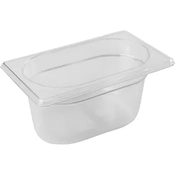 Dóza na potraviny gastronádoba GN 1/9 176x108 mm polykarbonát v=100 mm Pujadas