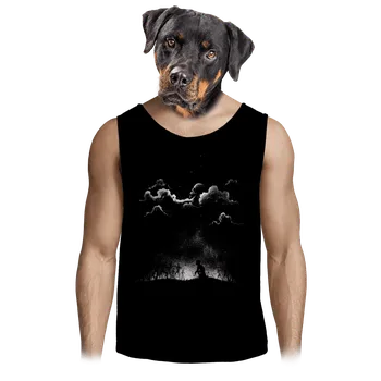 Pánské tílko Bastard Nightmare pánské tílko Black