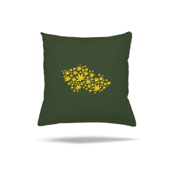 Polštář Bastard Ganja country polštář Olive Green