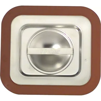 Dóza na potraviny Víko na gastro nádobu GN 1/6 s uchem vodotěsné nerez Rieber