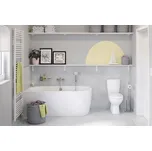 Dlažba imitace betonu Rubi šedá 60 x 60 cm