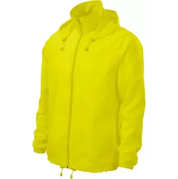 Windy větrovka unisex neon yellow L