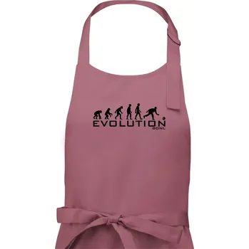 Kuchyňská zástěra Evolution Bowl - Dámská zástěra na vaření - Univerzální velikost ( Starorůžová )