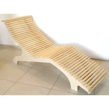 Zahradní lehátko DYNTAR Relaxační lehátko ORGANIC PLUS Materiál: cedr