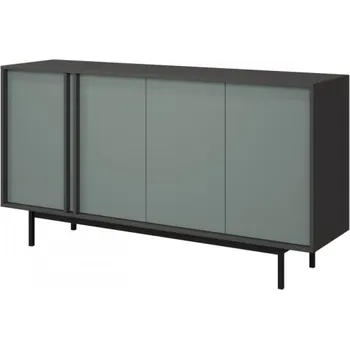 Komoda Komoda Wektus 4D WK06, Barva: antracit / aloe MIRJAN 5903211424953