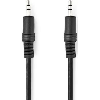 Audio kabel Nedis kabel zástrčka Jack 3.5 mm - zástrčka Jack 3.5 mm, 3 m, černá (CAGL22000BK30)