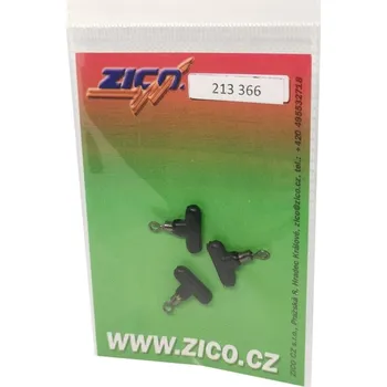 ZICO průjezd T na vlasec s obratlíkem 3ks