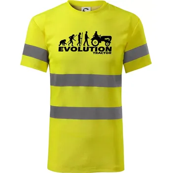 Pánské oblečení Evoluce traktor - Triko reflexní - HV PROTECT - XL ( Neonově žlutá )