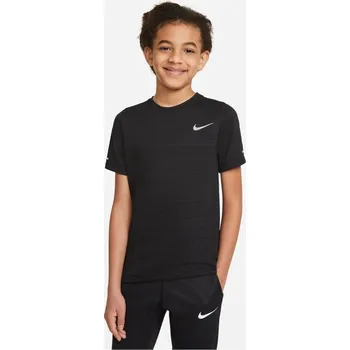 Chlapecké tričko Nike Dri-FIT Miler Big Kids' (Boys') Training Top Black 13 let
