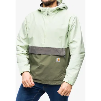 Pánská casual bunda Větrovka Carhartt Lightweight Packable Anorak - green/dusty olive