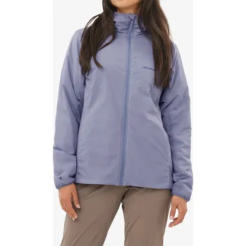 Zateplená bunda dámská Salomon Mountain Flex Jacket Hood - blue granite