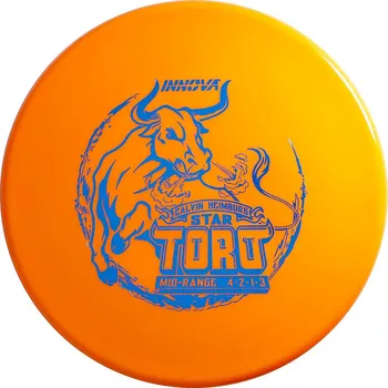 Disc golf Innova TORO Star Barva: Červená, Váha: 171 g