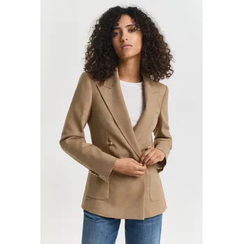 Dámské sako SAKO GANT SLIM CLUB BLAZER WARM KHAKI