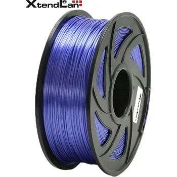 3D tisk XtendLAN PLA filament 1,75mm průhledný fialový 1kg 3DF-PLA1.75-TPL 1kg