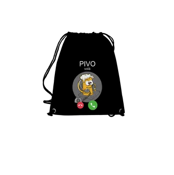 Sportovní vak Bastard Pivo volá vak Black