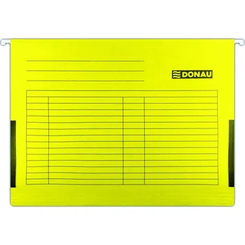 DONAU Závěsná mapa s bočnicemi žlutá
