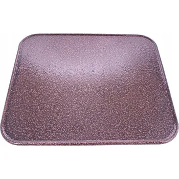 PLECH POD KAMNA KRBOVÝ PŘÍSTROJ 80x60cm MĚĎ