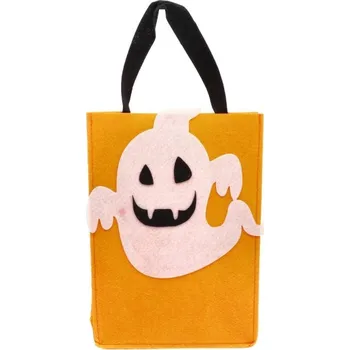 Party dekorace Folat Taška filcová Halloween BoOo Duch 27 x 20 x 10 cm