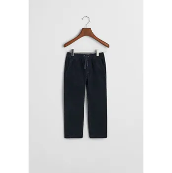 Dívčí oblečení KALHOTY GANT CORD PULL ON PANTS EVENING BLUE