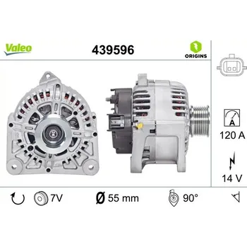 Autoelektrika Generátor VALEO 439596