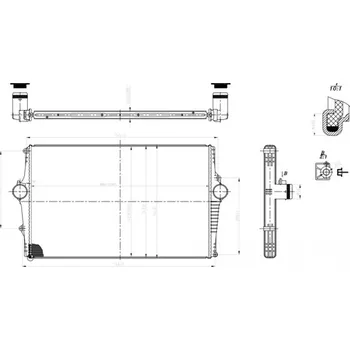 Chladič motoru Chladič turba HART 620 930