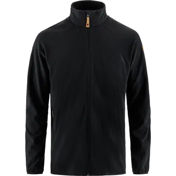 Pánská mikina mikina pánská FJÄLLRÄVEN Övik Lite Fleece Jacket M Black - S