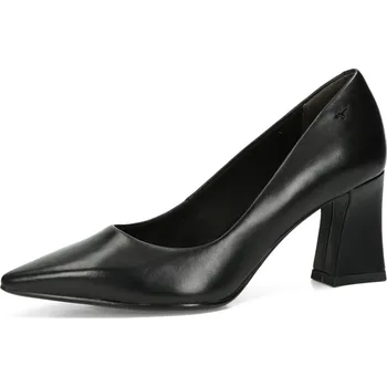 Dámská obuv Tamaris dámské kožené lodičky - černé