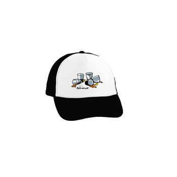 Kšiltovka Bastard Pilo nás pět kšiltovka truckerka Black cap