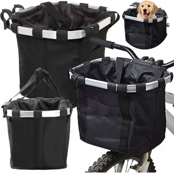 Košík na láhev Přední košík na kolo doUp. Bezbarvý košík na kolo