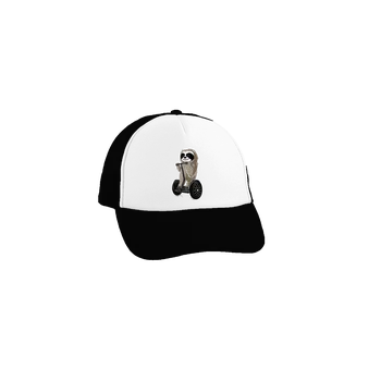 Kšiltovka Bastard Lenochod kšiltovka truckerka Black cap