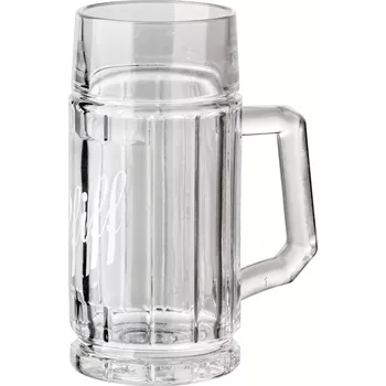 Sklenice Džbán na pivo Stölzle-Oberglas Pfiff 125 ml cejch 1/8 l, potisk