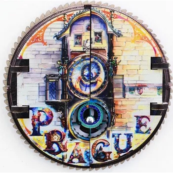 Dřevěná magnetka - PRAGUE