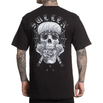 tričko hardcore pánské - PREMIUM - SULLEN - SCM7308_BK - 4XL