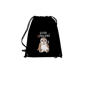 Sportovní vak Bastard Sova Pálená vak Black